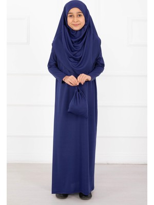Md Tesettür Çocuk Namaz Elbisesi Saks