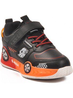 Cool Racing P Siyah Cırtlı Erkek Çocuk Spor Ayakkabı
