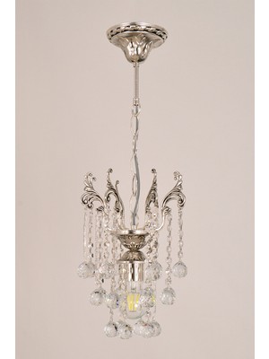 Normadia Şık ve Parlak Tekli Kristal Avize, Modern Dekorasyon Için Ideal Seçim