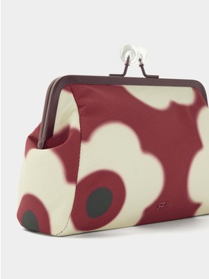 Parfois Çiçek Desenli Makyaj Çantası