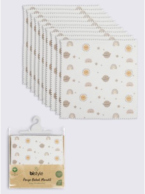 Planet 20X20 10'lu Penye Mendil 90164 Ekru Cnk