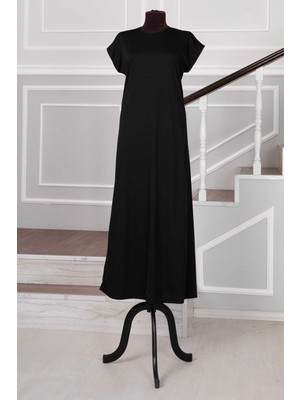 Md Uzun Tesettür İçlik Siyah