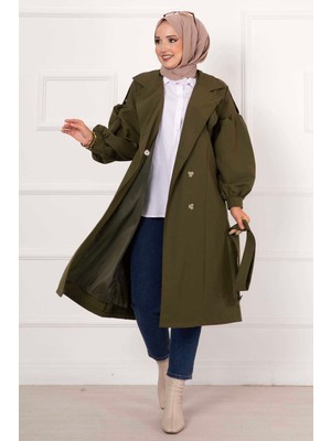 Md Balon Kol Seyyar Kuşaklı Su Geçirmez Trenç Haki