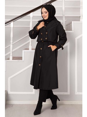 Md Bolerolu Trenç Siyah