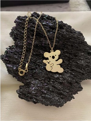 925 Ayar Gümüş Koala Kolye