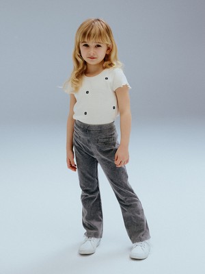 Lc Waikiki Yeni Sezon Beli Lastikli Basic Kız Bebek Tayt Pantolon