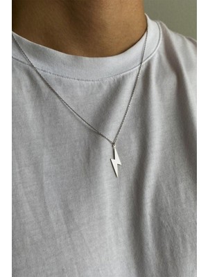 Şimşek 925 Ayar Gümüş Kolye