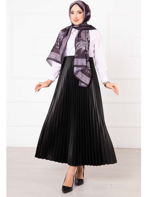 Frh Sena Piliseli Etek Siyah