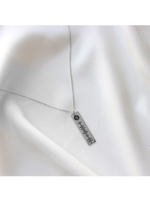 925 Ayar Gümüş Spotify Kodlu Unisex Kolye