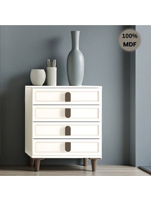 Flances Himalaya 4 Çekmeceli Mdf Şifonyer