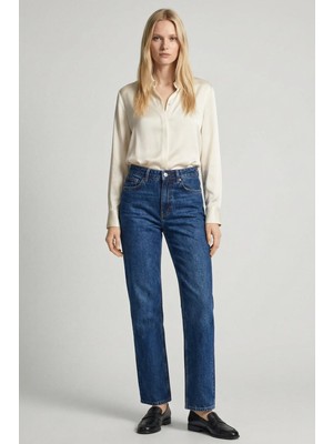 Rays 1062 Likralı Bol Paça Pantolon Ara Mavi