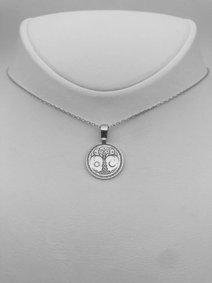 925 Ayar Gümüş Hayat Ağacı Kolye