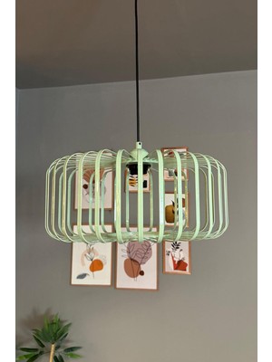 Normadia Şık Mint Sarkıt Avize, Iç Mekan Dekorasyonu ve Aydınlatma Için