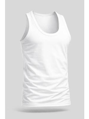 Verahed Klasik Askılı 12’li Paket Likralı %100 Pamuk Erkek Atlet