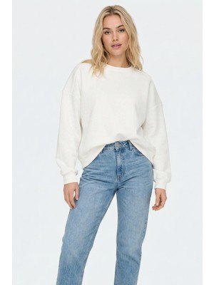 Rays 1029 Bisiklet Yaka Sweat Beyaz