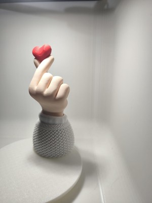 Sembolik Sevgi Göstergesi Dekoratif Biblo