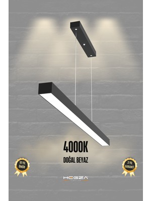 Normadia Modern 80CM Siyah Kasa LED Sarkıt Avize, Salon, Mutfak ve Masaüstü Şıklığı