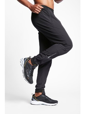 Lescon Siyah Erkek Koşu Eşofman Altı 23B-1005