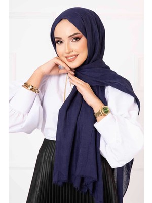 Kbr Bambu Şal Lacivert