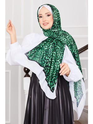 Msc Sena Leopar Desenli Şal -6