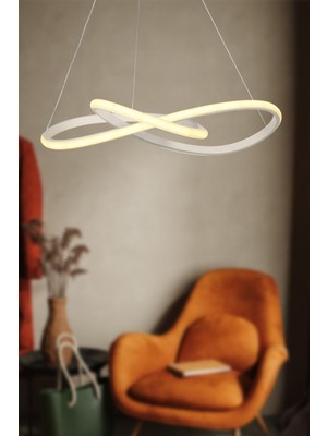 Normadia Modern Zagreb 3 Renk Ledli Avize, Şık ve Aydınlık Tasarım