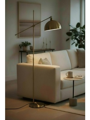 Normadia Hareketli Modern Metal Zemin Lambası, Şık ve Fonksiyonel Tasarım