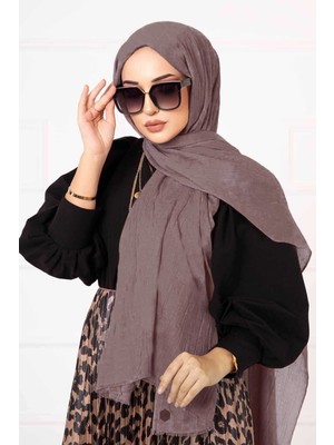 Kbr Bambu Şal Koyu Pudra