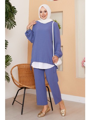 Md Beli Lastikli Düğme Detaylı İçlik Beyaz