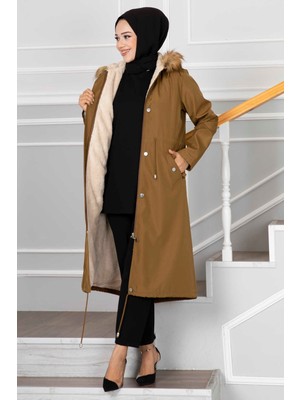 Sm Ayla Tünel Kemerli Tesettür Mont Taba