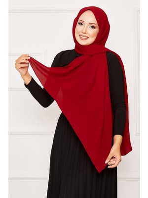 ECN Aerobin Jazz Şal Kırmızı