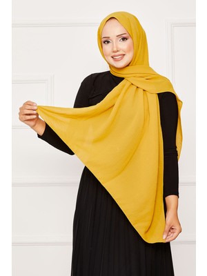 ECN Aerobin Jazz Şal Hardal