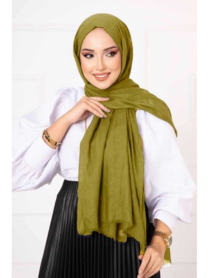Kbr Bambu Şal Yağ Yeşil