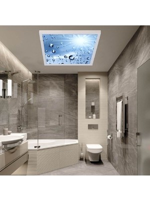 Normadia Modern 3 Yıl Garantili 60W LED Banyo Avizesi, Kolay Montaj, Şık Tasarım