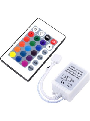 Normadia Renkli LED Kontrol Kumandası, Kablosuz ve Kolay Kullanım