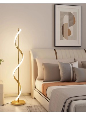 Normadia Modern LED Köşe Lambader ile Şık ve Zarif Aydınlatma Çözümü