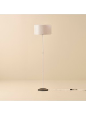 Normadia Modern Gri Lambader, Şık Tasarım, 38X38X143 Cm, Evinizin Dekoruna Zarafet Katın