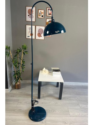 Normadia Deniz Yeşili Metal Hareketli E27 Modern Lambader, Şık ve Fonksiyonel Aydınlatma