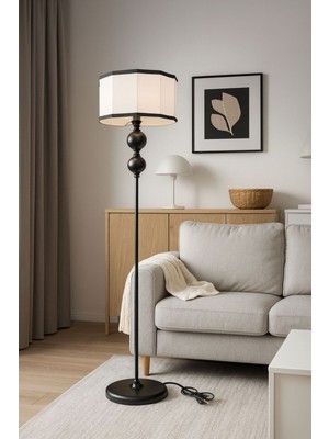 Normadia Modern Siyah Ikili Mat Lambader Seti, Şık ve Zarif Aydınlatma