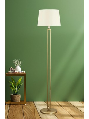 Normadia Şık Eskitme Taşlı Krem Lambader, Modern ve Elegant Aydınlatma Parçası