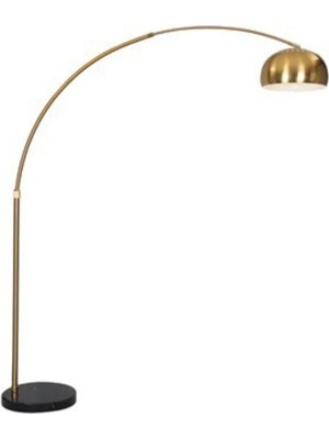 Normadia Altın Renk Deve Boynu Lüks Lambader Büyük Aydınlatma