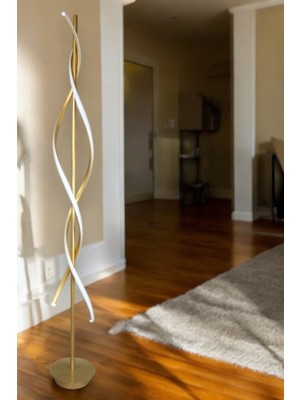 Normadia Modern Eskitme Renkli Gün Işığı LED Lambader, Salon ve Yatak Odası Için