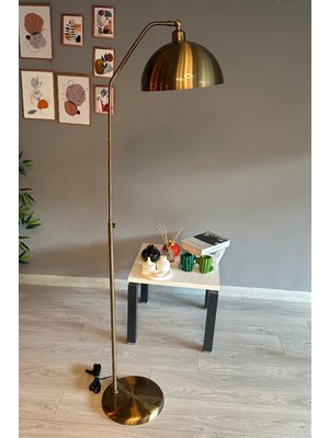 Normadia Hareketli Modern Metal Lambader, Oturma ve Çalışma Odası Dekoru