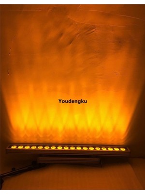 Normadia 50 cm Amber Renkli Wallwasher ile Şık ve Eşsiz Aydınlatma