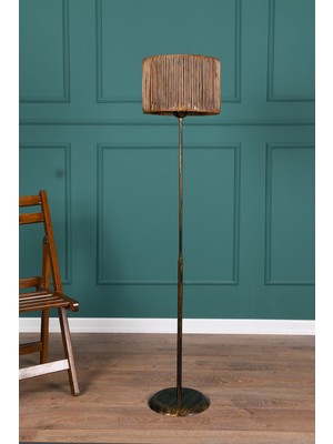 Normadia Şık Eskitme Lambader, Modern ve Atmosferik Aydınlatma Parçası