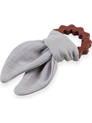 SHC4200 Silikon Diş Kaşıyıcılı Müslin Önlük 736 Gri