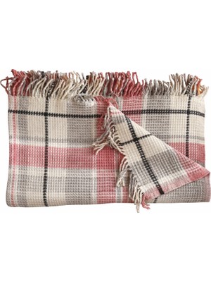 Merinos Cozy Life Pamuklu Skoç Battaniye - Cunda Serisi