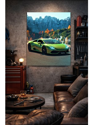 Artease Lamborghini Huracana Evo Kanvas Tablo