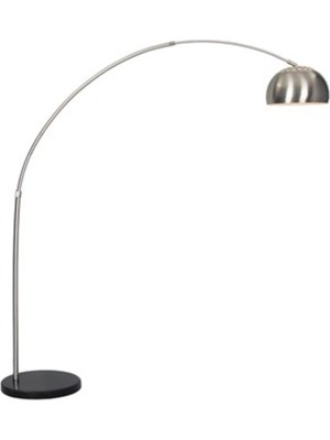 Normadia Krom Renk Deve Boynu Büyük Lamba, Şık ve Modern Aydınlatma Seçeneği