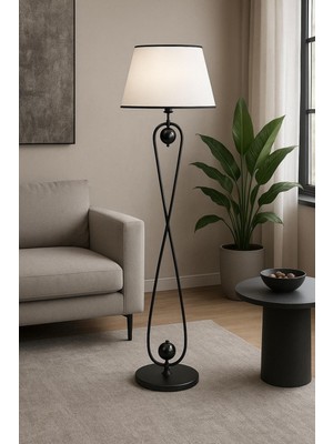 Normadia Şık Siyah Beyaz Modern Lambader ile Ev Dekorasyonunuza Zarif Dokunuş