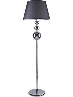 Normadia Modern Siyah Başlık Krom Lambader ile Şık ve Zarif Aydınlatma